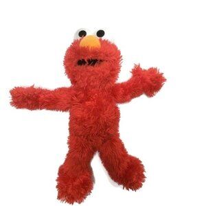 Sesame Street 40th Anniversary Elmo Plush Toy about 10" toddler soft plushy